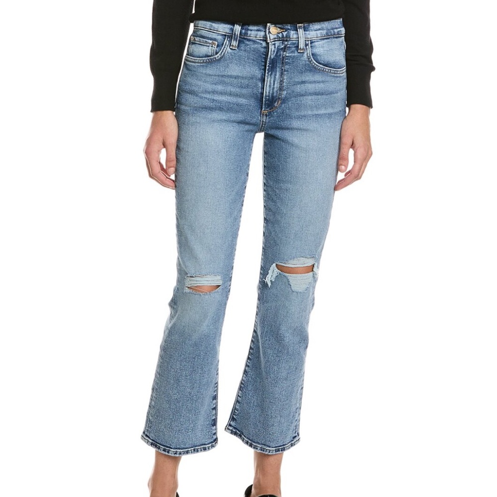 Joe’s Jeans The Callie High Rise Cropped Bootcut Jean